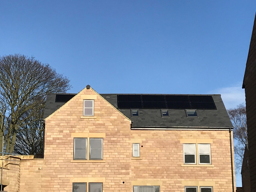 pitched roofs
