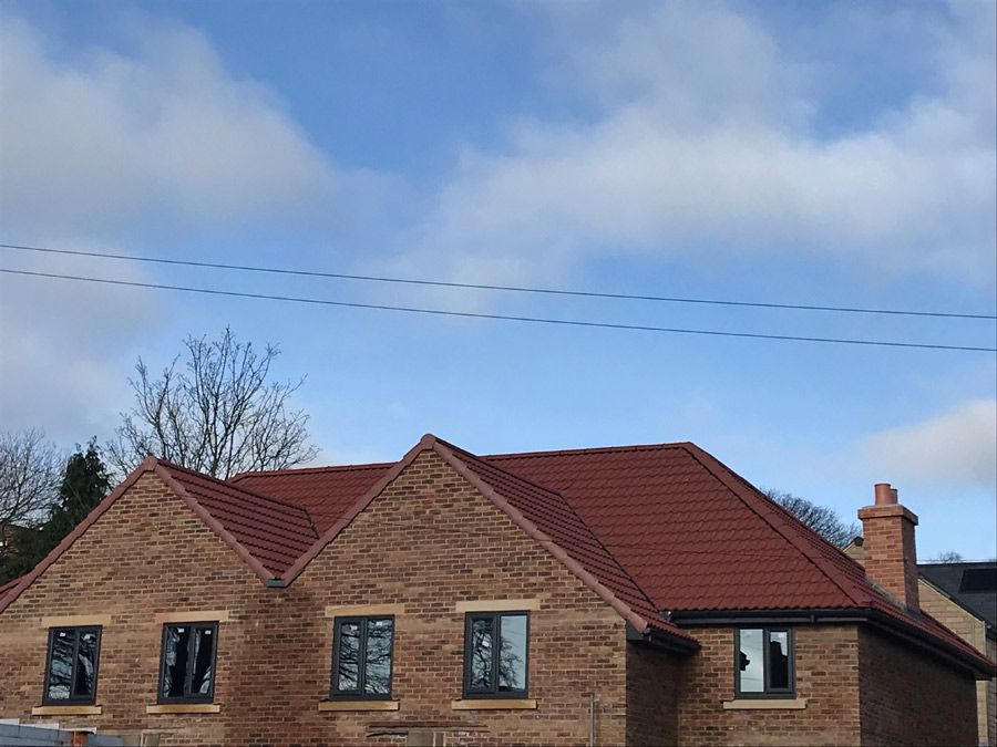 pitched roofs
